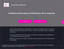 Tablet Screenshot of clinica-veterinaria-pozuelo.es